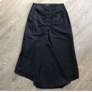 Isabel de Pedro “Mr Cat” Designer Black Skirt Sz 2